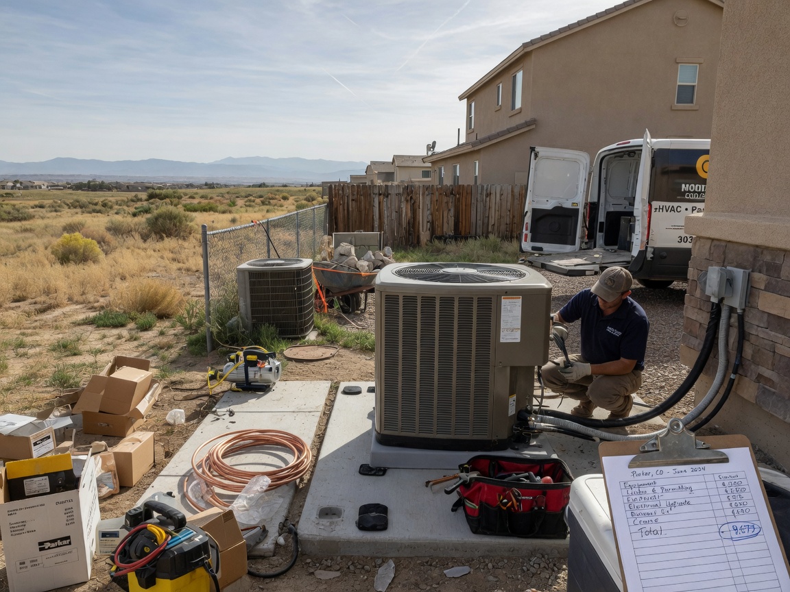 Cost Factors For New AC Installation In Parker Colorado